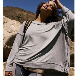 FREE PEOPLE Movement Sun Seeker Sweatshirt SzLg
